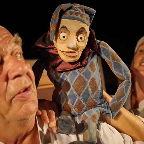 Billede fra børneteater King Lear.