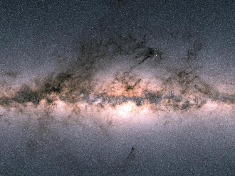 Billede af mælkevejen