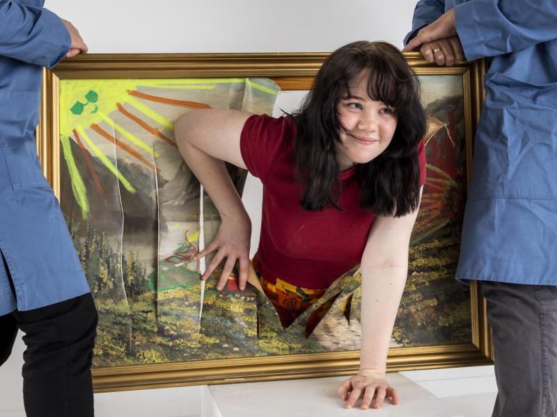 Billede fra forestillingen Kaboom.