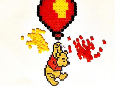 Peter Plys i perler