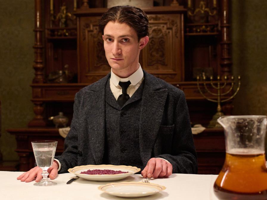 Stildbillede af Skuespiller i rollen som Franz Kafka