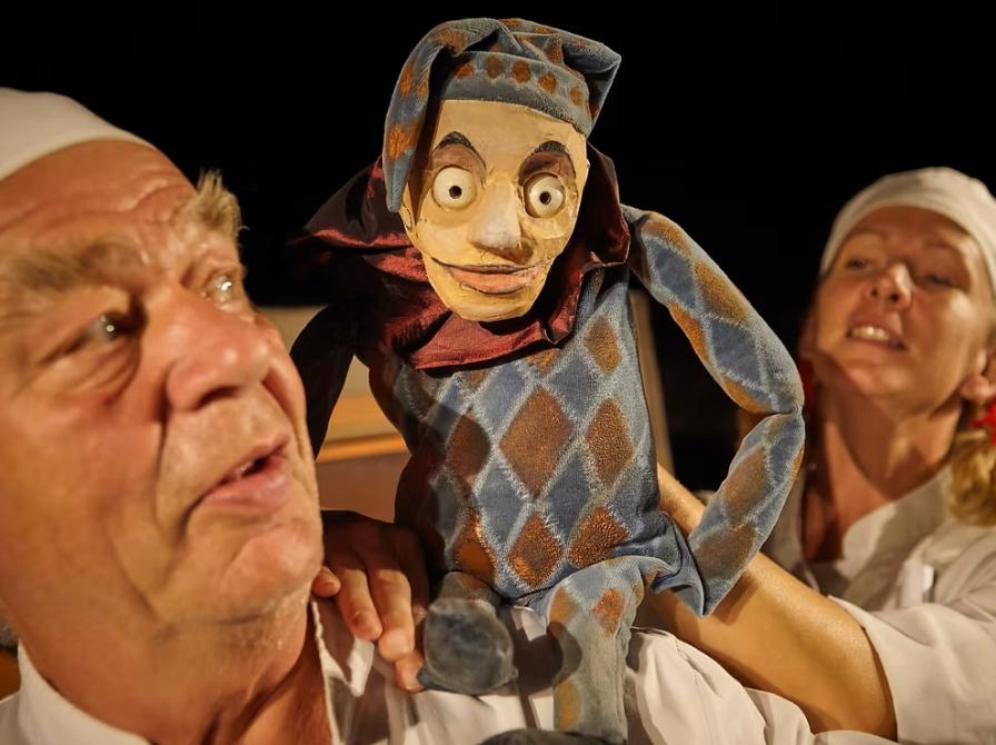 Billede fra børneteater King Lear.