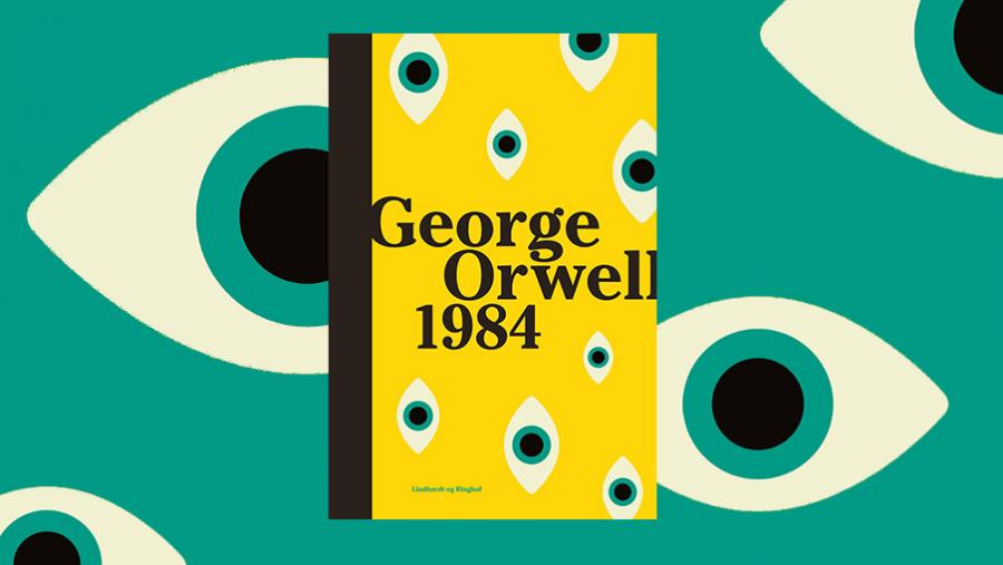 Bogforside: 1984 af George Orwell