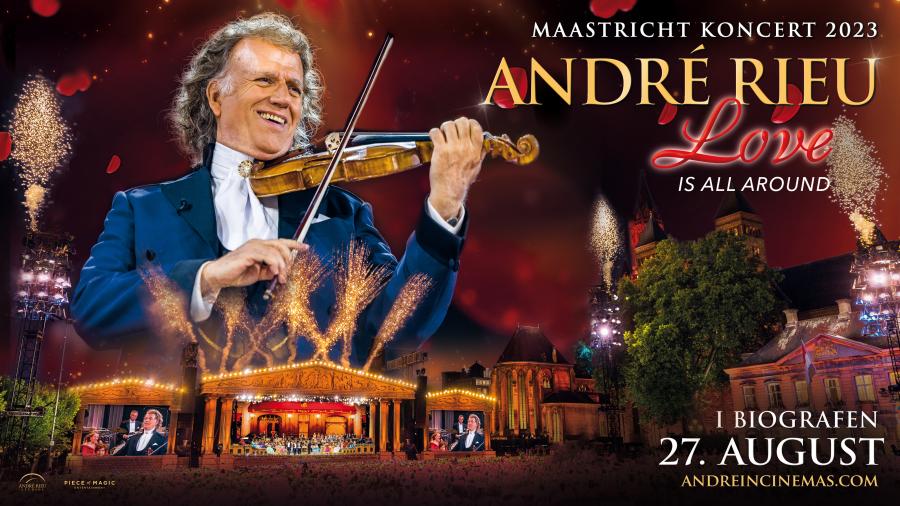 Andre Rieu med sin violin