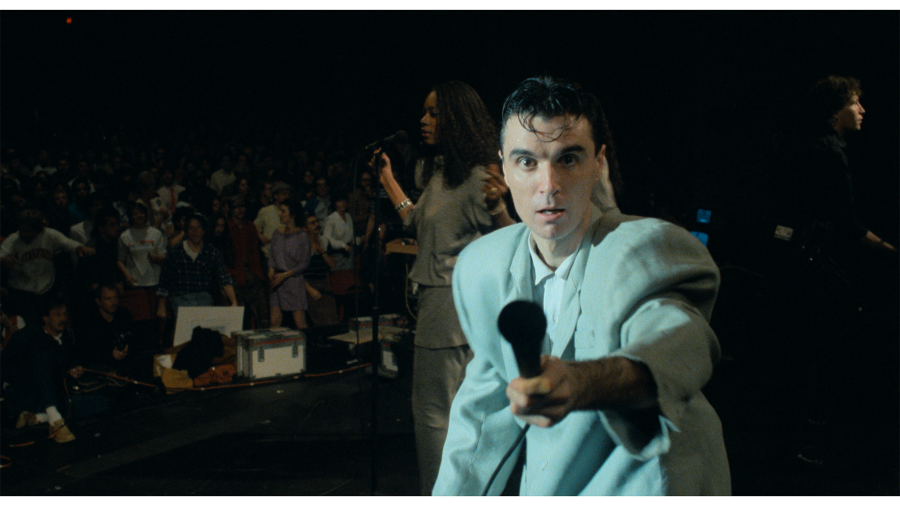 Bandet Talking Heads i filmen Stop Making Sense